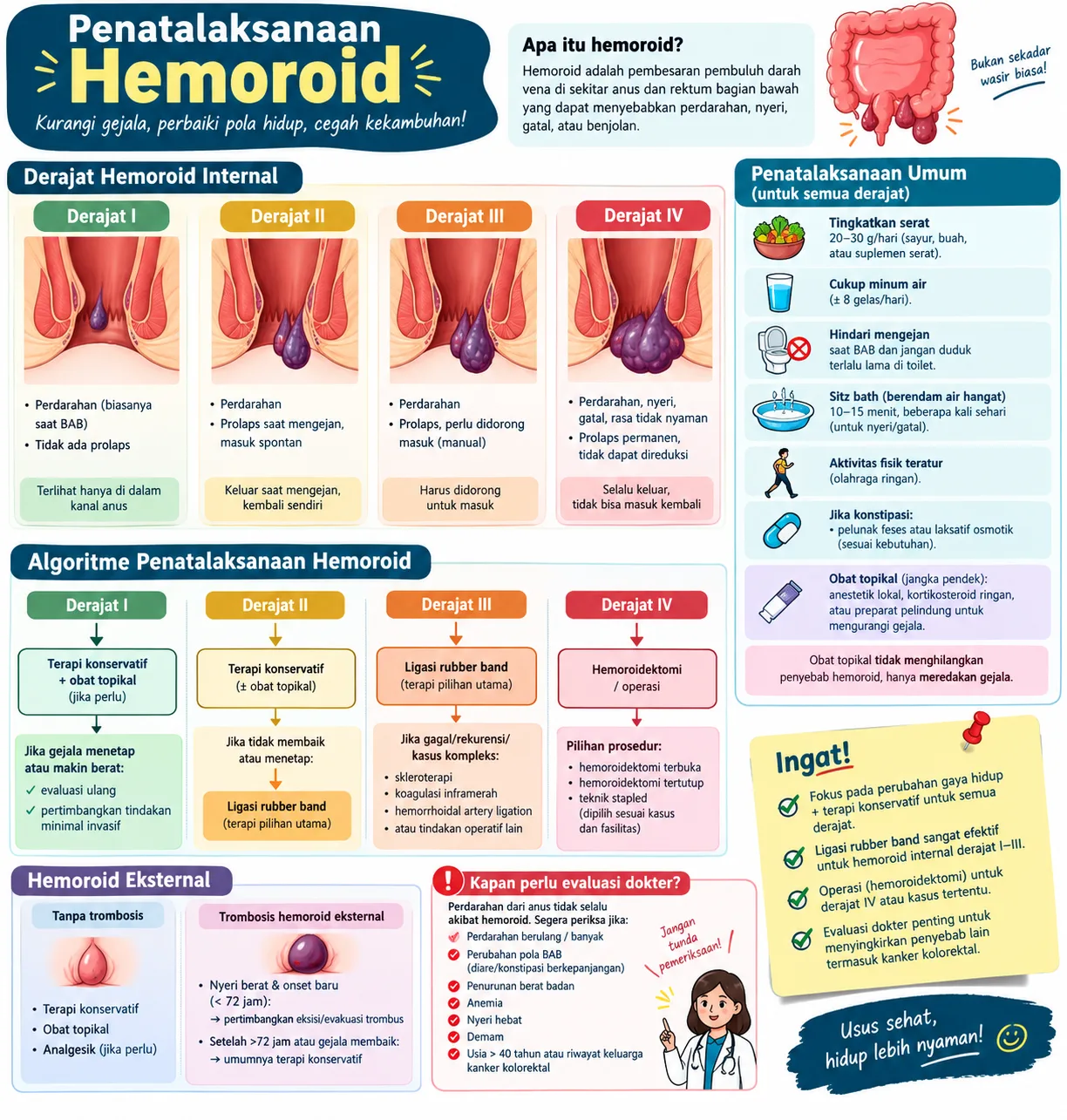 PENATALAKSAAN HEMOROID