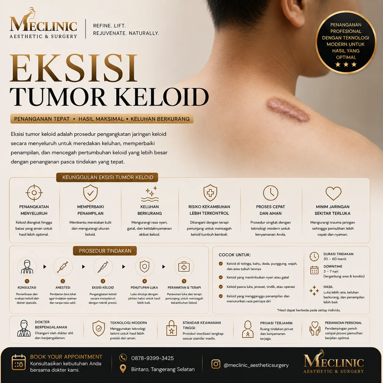 Eksisi Tumor Keloid (Besar)